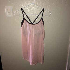 Calia workout tank w/sports bra built in